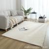 Modern Imitation Rabbit Fur Carpet for Living Room and Bedroom – Cute, Washable, Customizable, Full-Cover Floor Mat