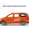 1:32 WULING Hongguang S Miniature Models Toys Cars Alloy Die Cast Sound Light Van Doors Opened Truck Vehicles Boys Xmas Gifts