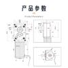 5840-31ZY DC 12V 24V Reduction Gear Motor Large Torque High Power 2-70kg 7RPM-470RPM Worm Gear Motor Reversed Motor