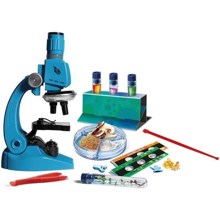 Clementoni - sciences et jeu - super microscope professionnel - 8 ans et +