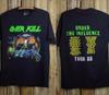 Overkill Under The Influence Tour Konzert 1988 T-Shirt Volle Größe S-5XL Unisex T-Shirt