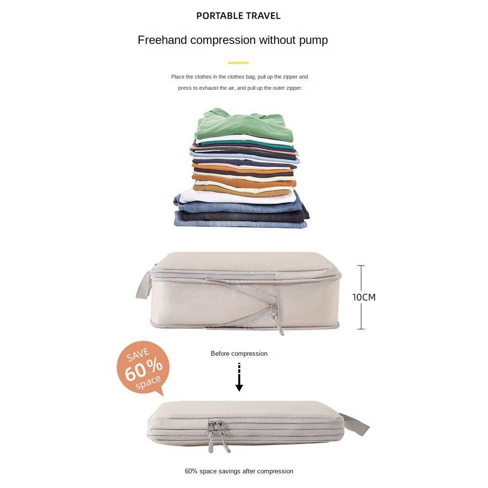 Three Piece Set Travel Storage Bag Set Large Capacity Toiletry Cosmetic Bag Makeup Bag  Travel