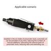 Professional In-Line Oiler 1/4inch Mini In-Line Oil Lubricants Energy Efficiencies for Air Tool & Air Compressors Pipe