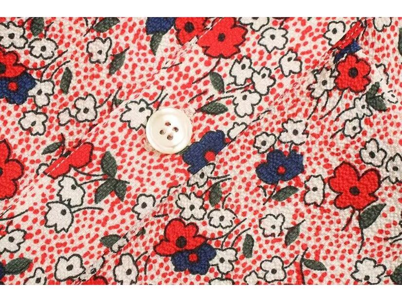 Winter 2024 Women's European & American Style Slimming Short Sleeve French Print Dress