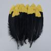 10/20pcs Gold Dipped Feather Natural Goose Turkey Feathers for Wedding Party Gift Box Cake Decoration Balloon Filler DIY Crafts