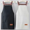 Resistant Dirt Apron Waterproof And Oil Resistant Household Kitchen Cooking  Apron Adult Work Clothes Kitchen Accessories
