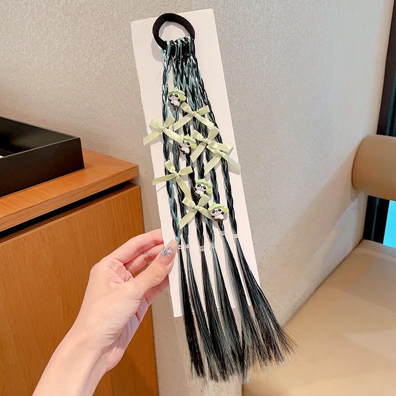 Sweet Cool Boxer Braids Wig for Kids - Ponytail Heart Braids Hair Ties & Accessories