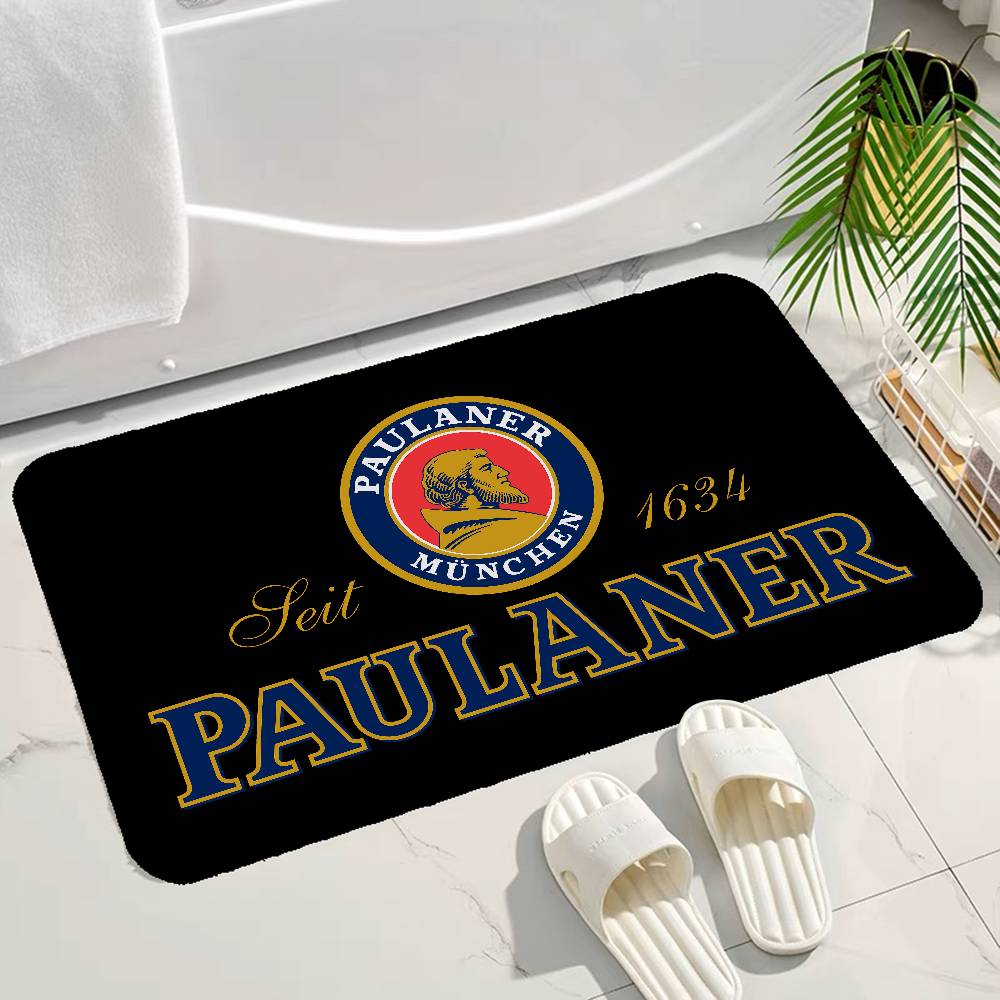 Niemieckie Piwo Paulaner Dywanik do Przedpokoju Zmywalny Antypoślizgowy Dywanik do Salonu Strefa Sofa Krzesła Dywanik Kuchenny Wycieraczka Dywanik