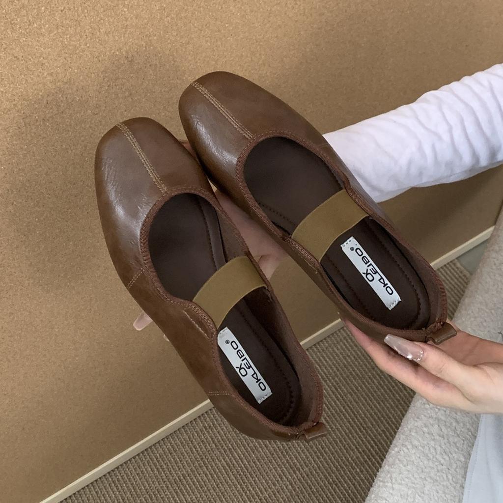 IPPEUM Mary Janes Women Ballet Flats Shoes Round Toe 2025 New  Ballerina Shoes