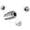 Self-Locking 1/4" Quick Connector Holder With Various Fitting Thread M14 G1/4 M22 For High Pressure Wash Gun