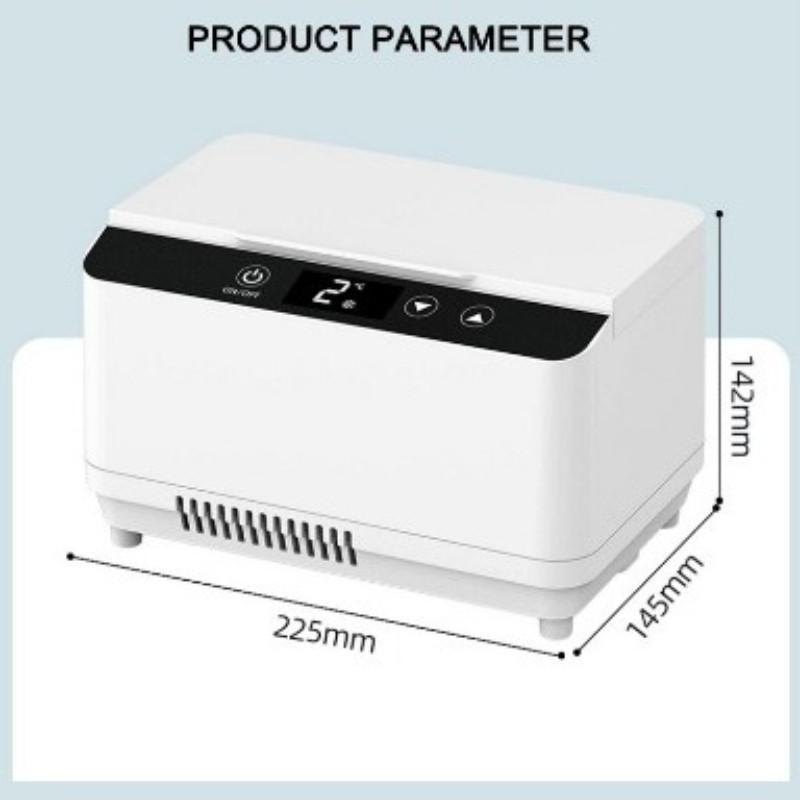 

Constant Temperature 2-8℃ Storage Medicine Cooler Extra Large Size Insulin Medicine Refrigerator Portable Travel Car Home with one