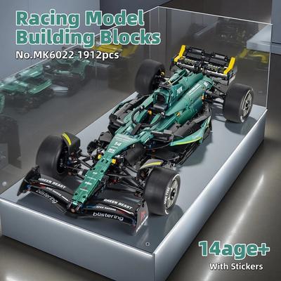 Classic Performance 1912Pcs Building Blocks Super Sports Car MOC DIY Assembly Model Sets Vehicle Bricks Party Decor Collect Gift