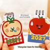 Appl Shape 2027 Desk Calendar Coil Binding Desktop Calendar Standing Calendar  Daily Planning