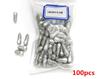 100x9mm Screw in Tire Stud Snow Spikes Racing Track Tire Ice Studs Car/Truck/ATV