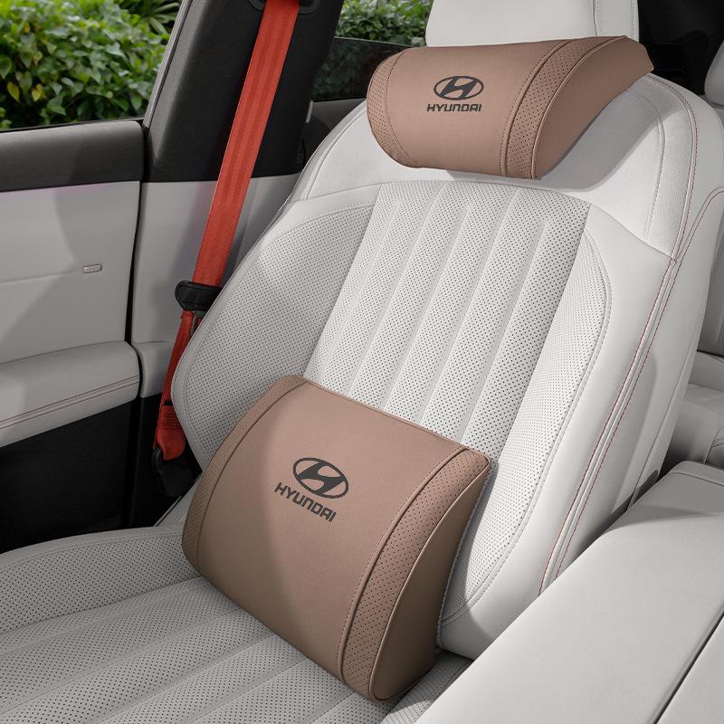 Fits Hyundai ix35, ix25, Elantra, Mingtu, and Langdong car seat headrests and neck supports.