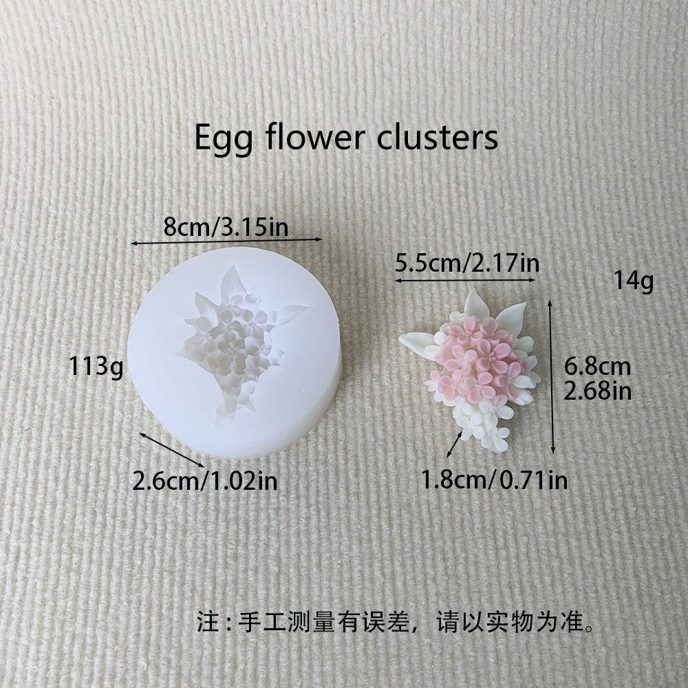 Butterfly Orchid Simulation Flower Silicone Candle Mold DIY Aromath Soap Paste Epoxy Resin Mould Rose Chocolate Cake Decor Mold