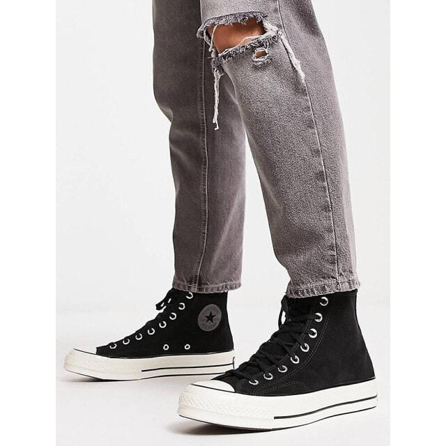 

Черные замшевые кроссовки Converse Chuck 70 Hi