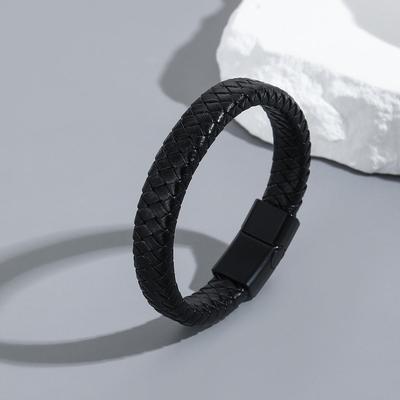 Europäisches Retro Lederseil Armband - Unisex Kreuzgeflecht Design