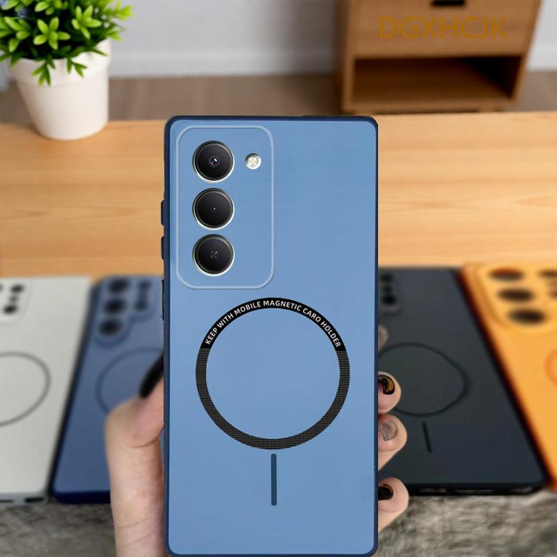 

For Xiaomi Redmi 15 Case Redmi 15 Phone Case Redmi 15 5G Cover Redmi 15 Shookproof Color magnetic hard Silicone back cover Redmi 15 5G (169mm)