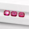 Aocai Bao Shi Lab-Grown Ruby Precision-Cut Loose Stone, AGL Certified Mainstone for Jewelry.