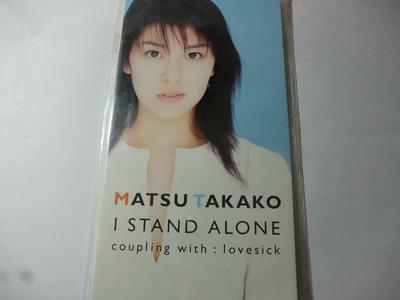 CD TAKAKO MATSU  I STAND ALONE BVDR1165  1997 Japan Japanese PopRock Used