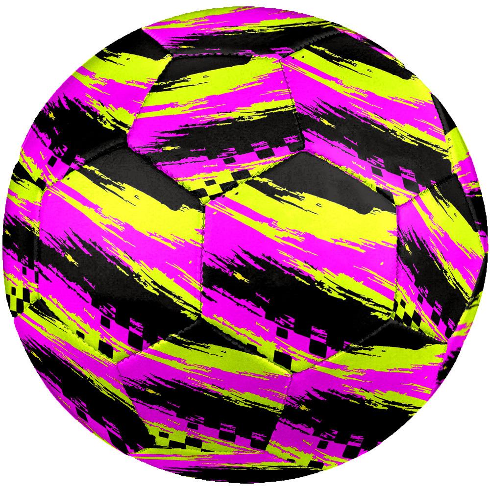 1pc Abstract Graffiti Theme Soccer Ball Football, Size 5, Lightweight PVC, Durable Outdoor Training Soccer Ball, Gift m61446