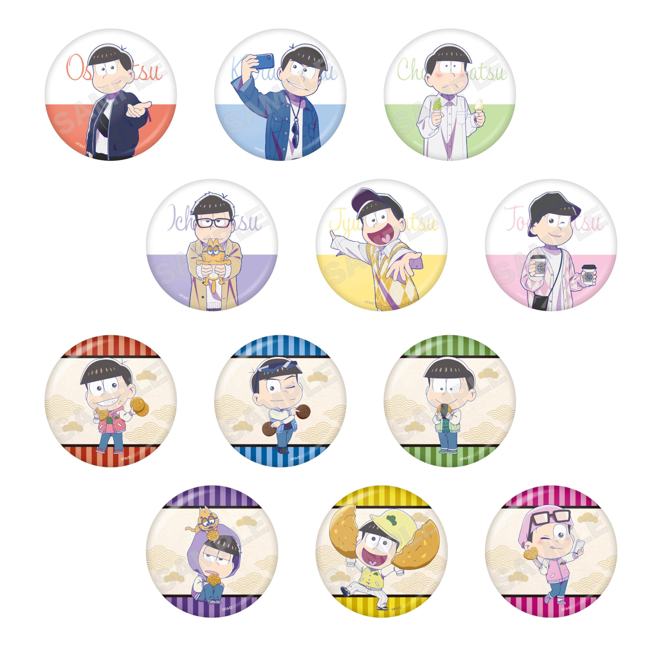 

Осомацу-сан Набор значков из 12 штук