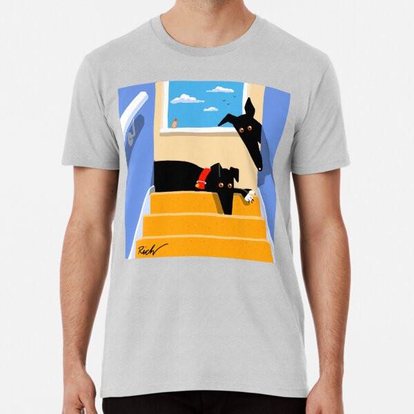 

The Hounds at the Top of the Stairs Premium S to 5XL Made in the AU/USA T-Shirt 4XL