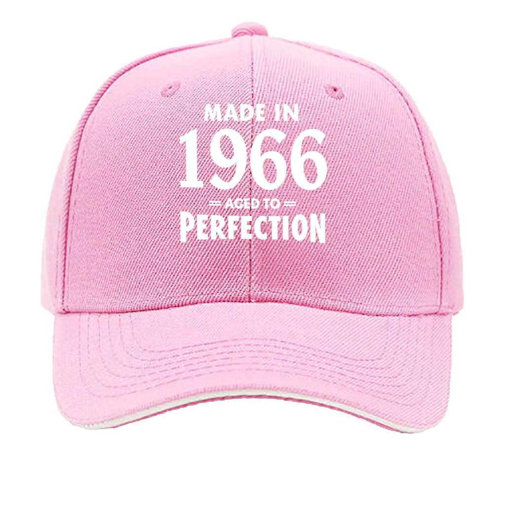 One MADE IN  AGED to PERFECTION Lightweight Printed Available as a Couples Set in Multiple C Sandwich Baseball Cap