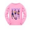 Children's Fashion Suit Skirt Round Neck Long Sleeve Top Pants