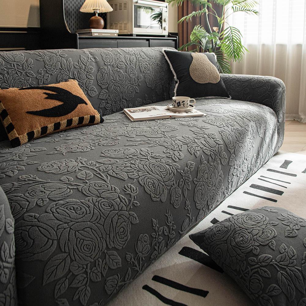 Neue Ganzjahres-Universal-Sofabezug All-Inclusive Mehrzweck-Gerade Reihe Integrierte Schutzhülle