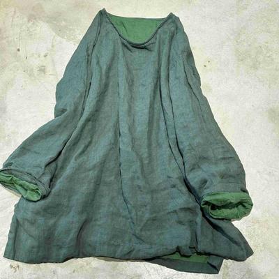 Women Vintage T-Shirts Spring Solid Color O-Neck Long Sleeve Chinese Style Female T-Shirts