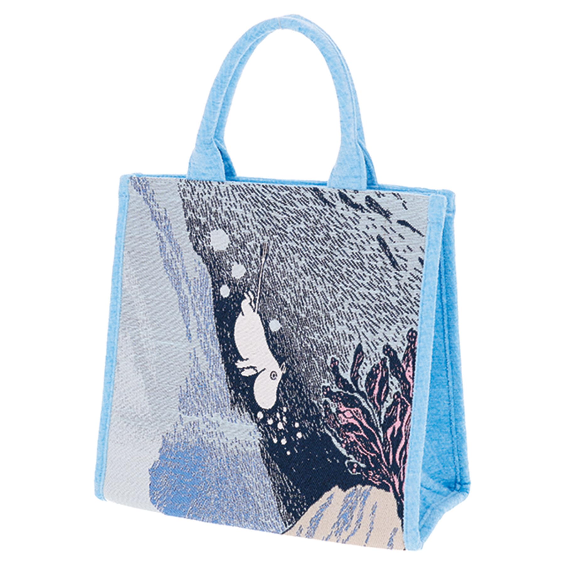 

Marushin Mini Bag Into the Big Gobelin Weave 1425032100 Moomin Wave EVA-Coated