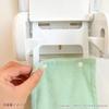 OKA Fleur Blanc Toilettenpapierhalter Grün Floral Nordisch Inklusive Abdeckung, (Waschbar, Druck, Feminin, Design, Aufbewahrung)