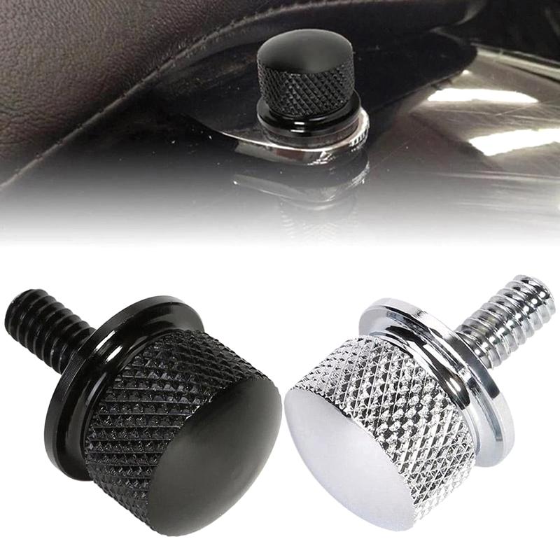 Motorcycle Rear Fender Seat Bolt Screw Nut Tab Cover For Softail Touring Motorbikes 96-Up Billet Aluminum Parts
