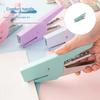 Desktop Stapler For Office and School with Metal Structure and Fashion Design Travel Friendly File Management Stapler