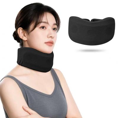 Soft Neck Support Corset with Breathable Cushion for and Smartphone and Home Includes Washable Cover Size Driving, Working, Reading, Writing, Use,
