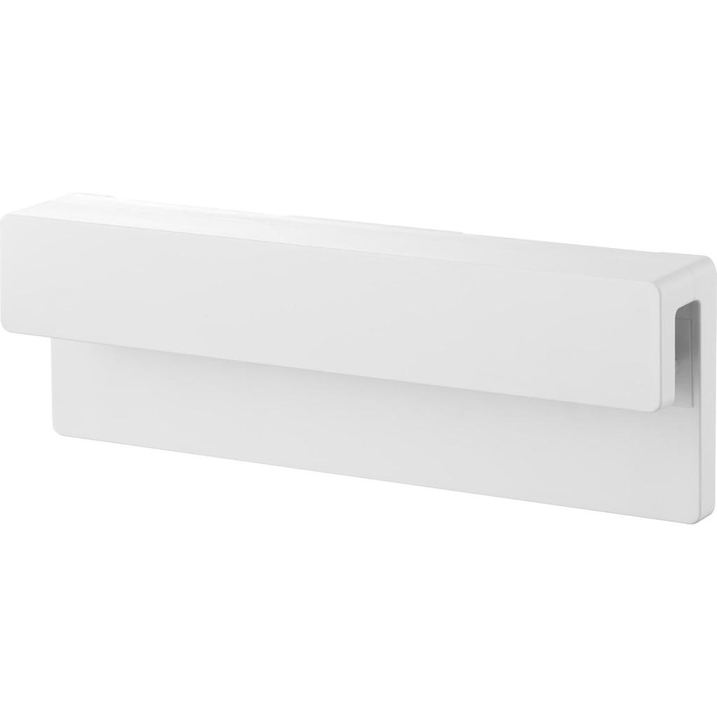 Yamazaki Film Hook Insert Type Toothbrush Tube Holder W18 White Tower 1497 W18D2.8H6cm (excluding hook) Floating Storage Wide Size