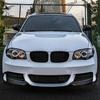 Front Bumper Lip Angle Diffuser Splitter Spoiler Fit For BMW 1 Series E82 E88  M-Tech  2008 2009 2010 2011 2012 2013