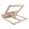 Fashion Household Wooden Notebook Stand Adjustable View Creative Desktops Laptop Stand for Bed