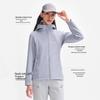 Pelliot Women's Outdoor Windproof Warm Hooded Softshell Jacket