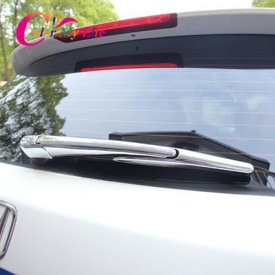 Color My Life ABS Chrome Car Rear Wiper Cover Sequins for Honda HRV HR-V Vezel 2015 - Back Window Wipers Trim
