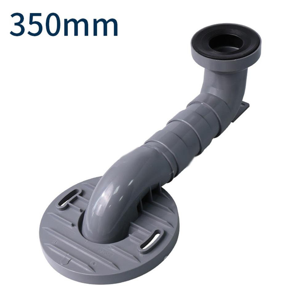 Toilet Siphon Shifter: PVC, Adjustable, Odor-Proof & Leak-Proof Solution For Fit Outlet Pipes With A 110mm Diameter Toilets Part