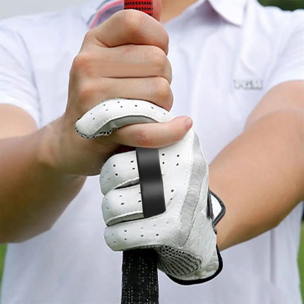 2 pcs Enhanced Ball Control Golf Club Grip Trainer Correct Posture Grip Training Aids  Swing Trainer