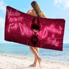 Cartoon H-Hazbin-Hoteles Towel Microfiber Beach Towel Absorbent Quick Dry Soft Yoga Swimming Resort Mountain Climbing Towel