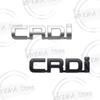 AIE1 CRDi Naklejki z Metalowym Godłem z Napisem Logo Emblemat na Tylną Klapę Nadwozia Samochodu Do Sorento Carens Carnival Sportage Hyundai Tucson Kona