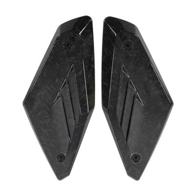2PCS Motorcycle Side Panel Air Intake Cover Guard Protection Replacement for CB650R 2019 2020 2021Bamboo Charcoal