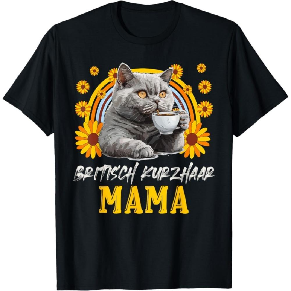 

BRITISH SHORT HAIR MOM British Shorthair Cats Mommy T-Shirt S
