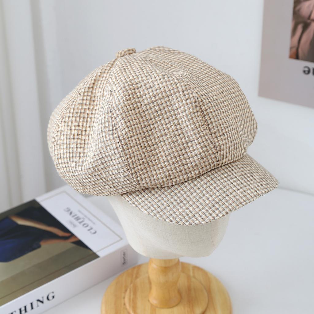 Elegant Retro Painter Beret Hat Vintage French Style Octagonal Cap For Women Fashion Artistic Headwear Autumn Winter New