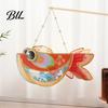 Decorative Fish Lamp DIY Lantern Kit, Chinese Style Handheld Light Up with Festive Atmosphere Lighting Handle, Traditional Mid-Autumn Spring Festival